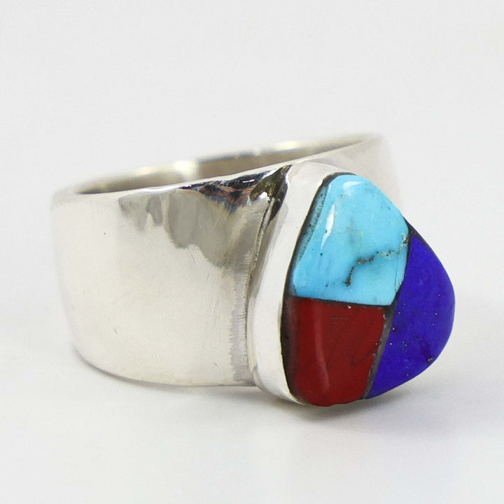 Multi-Stone Inlay Ring
