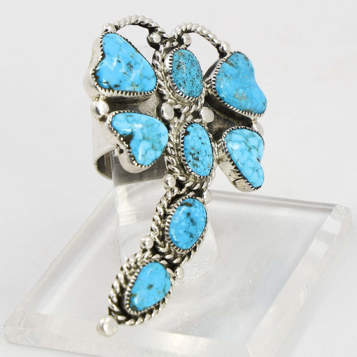 Kingman Turquoise Dragonfly Ring