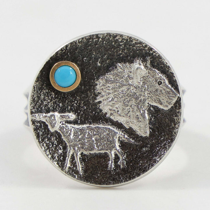 Lion and Lamb Ring