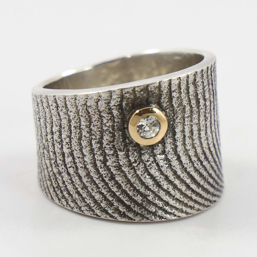 Diamond Cuttlefish Ring