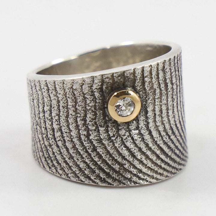 Diamond Cuttlefish Ring