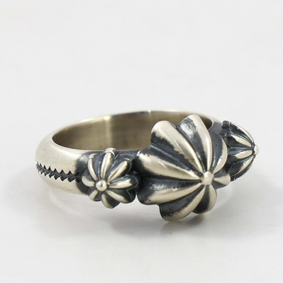 Fluted Bead Ring