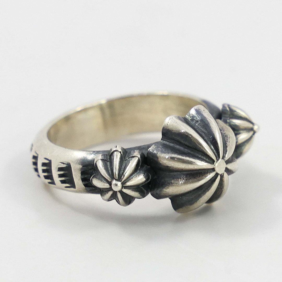 Fluted Bead Ring