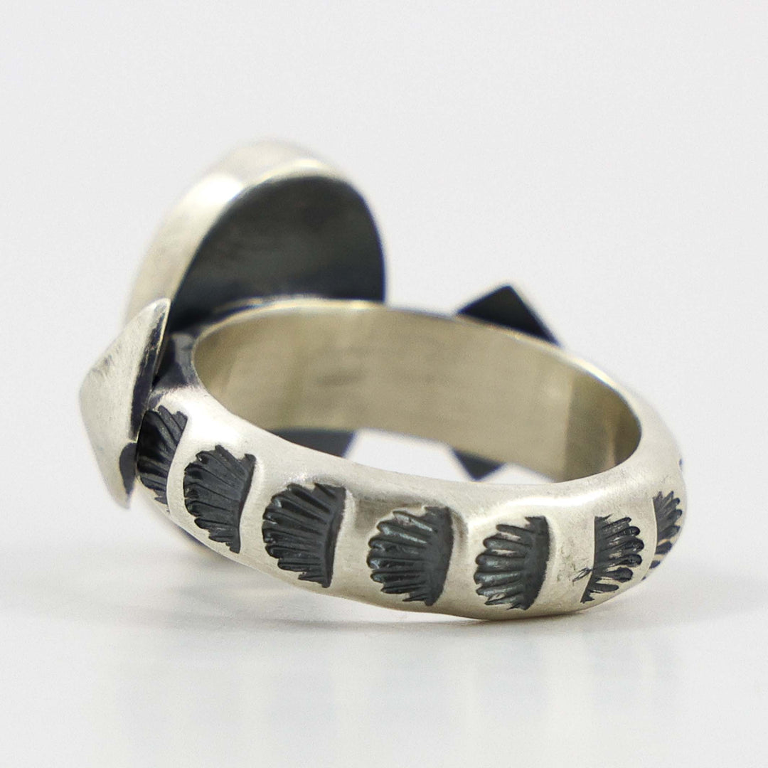 Number Eight Turquoise Ring