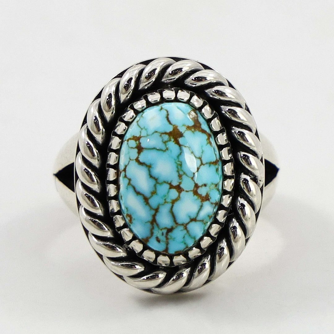 Number Eight Turquoise Ring
