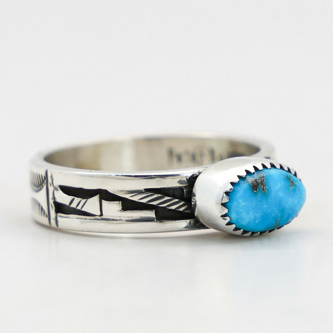 Blue Bird Turquoise Ring