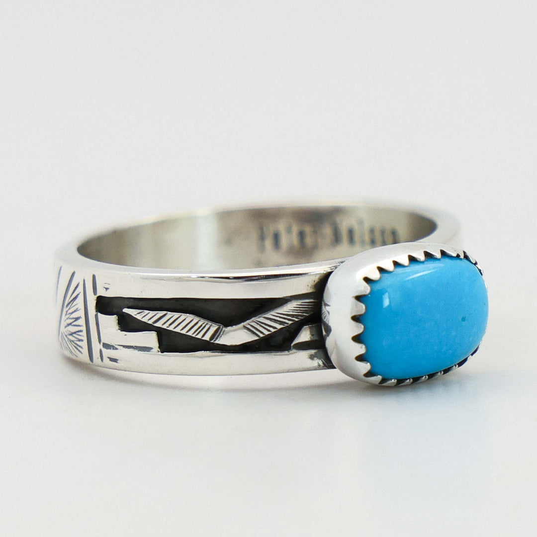 Blue Bird Turquoise Ring