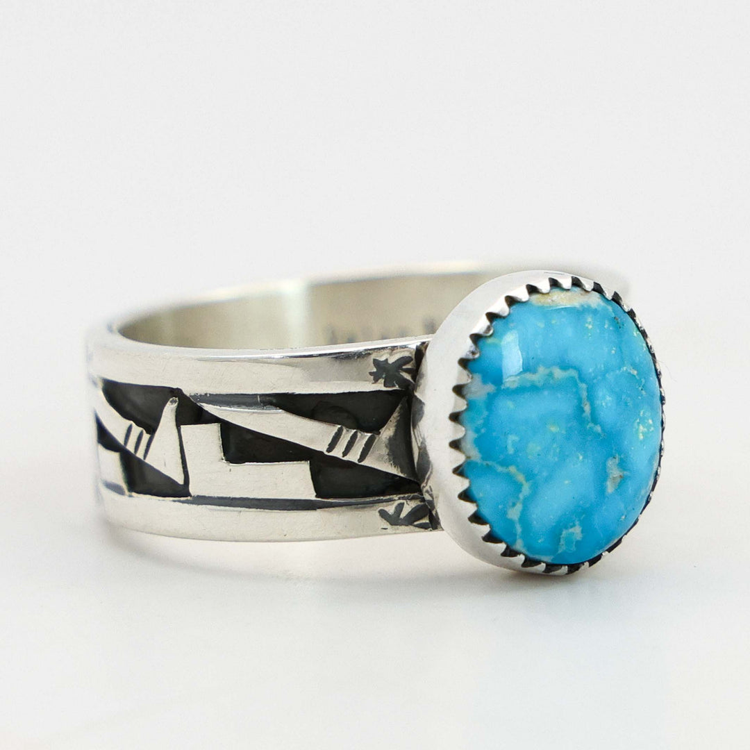 Blue Bird Turquoise Ring