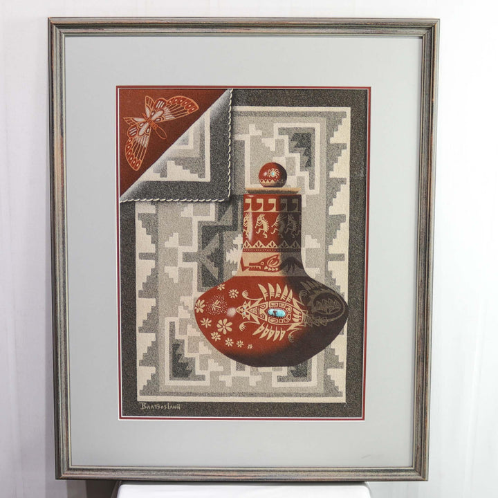 1980s Navajo Still Life Sandpainting
