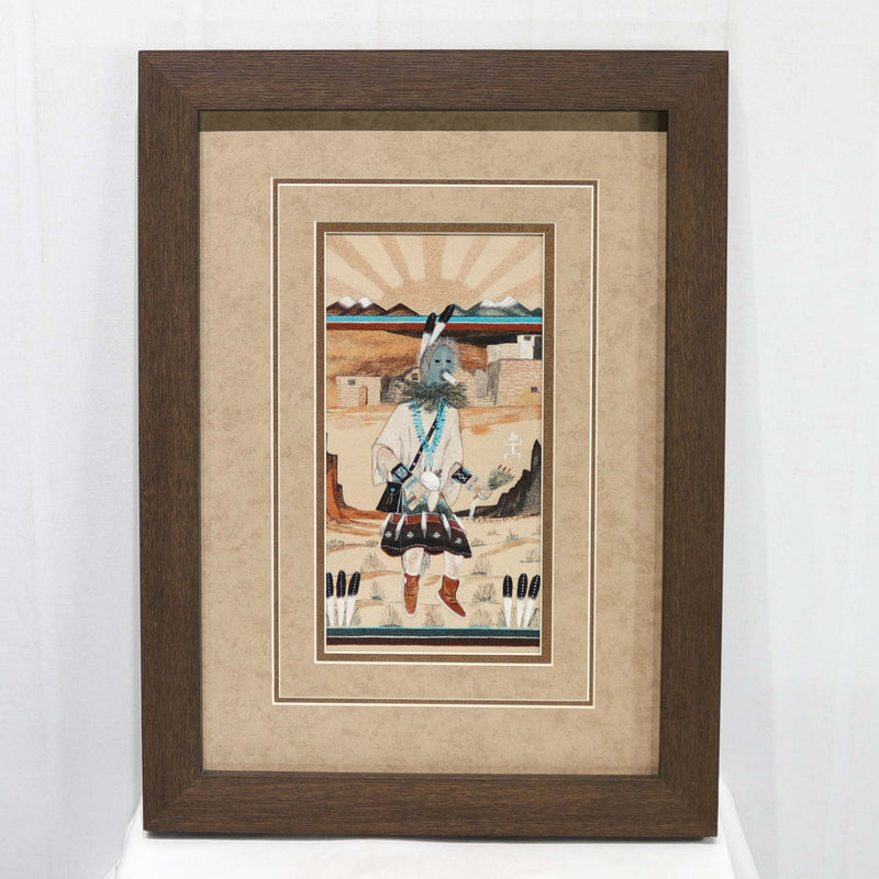 “The Holy One” Navajo Sandpainting