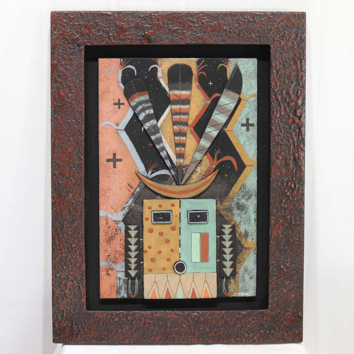 Warrior Yei Sandpainting by Joe Stephen Ben - Garland's