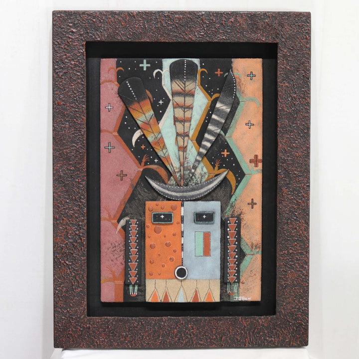 Warrior Yei Sandpainting by Joe Stephen Ben - Garland's