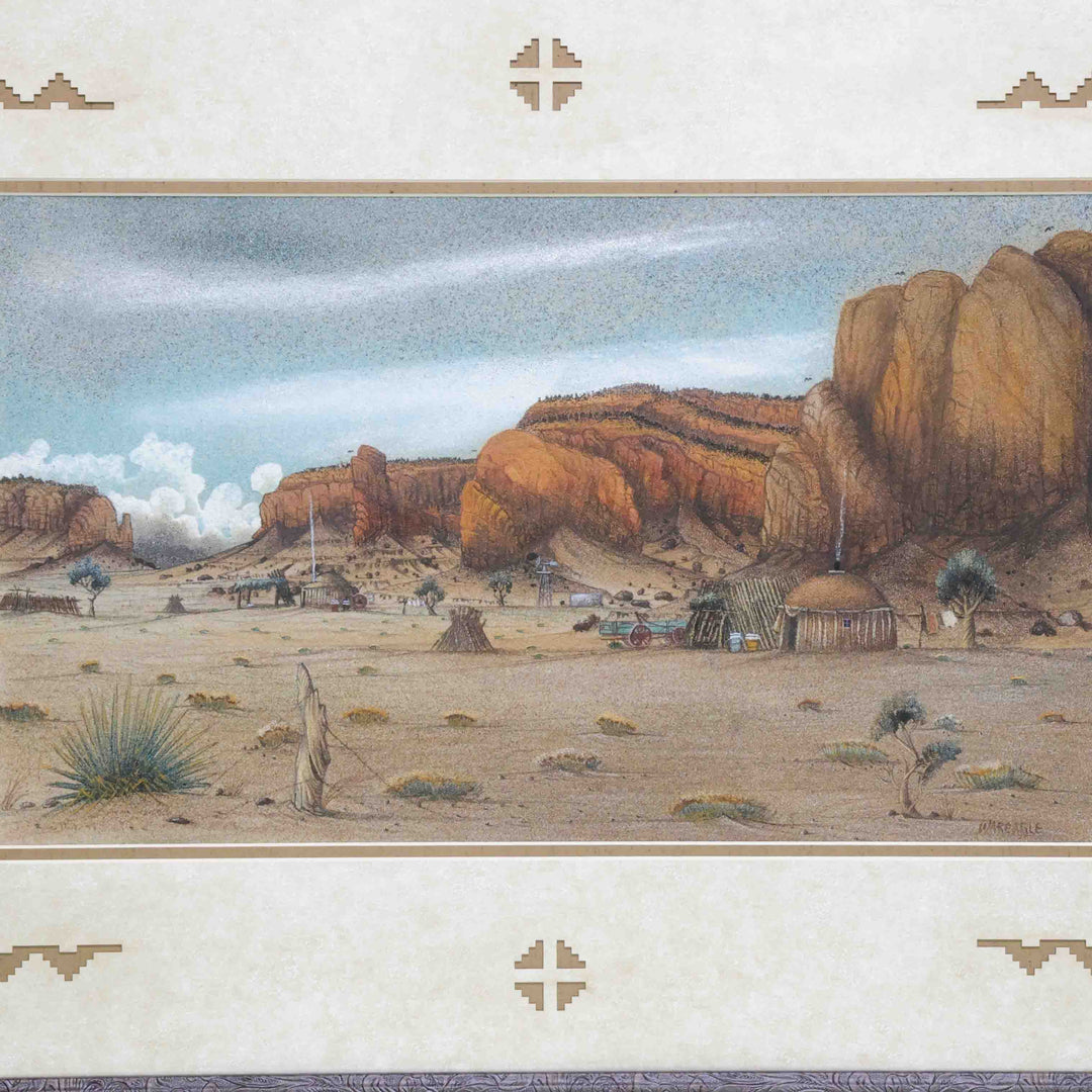 Summer Scene Sandpainting