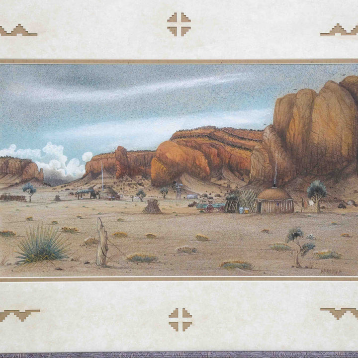 Summer Scene Sandpainting