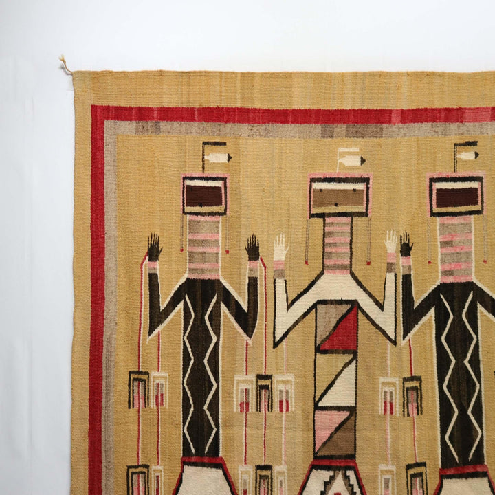 1930s Sandpainting Rug by Vintage Collection - Garland's