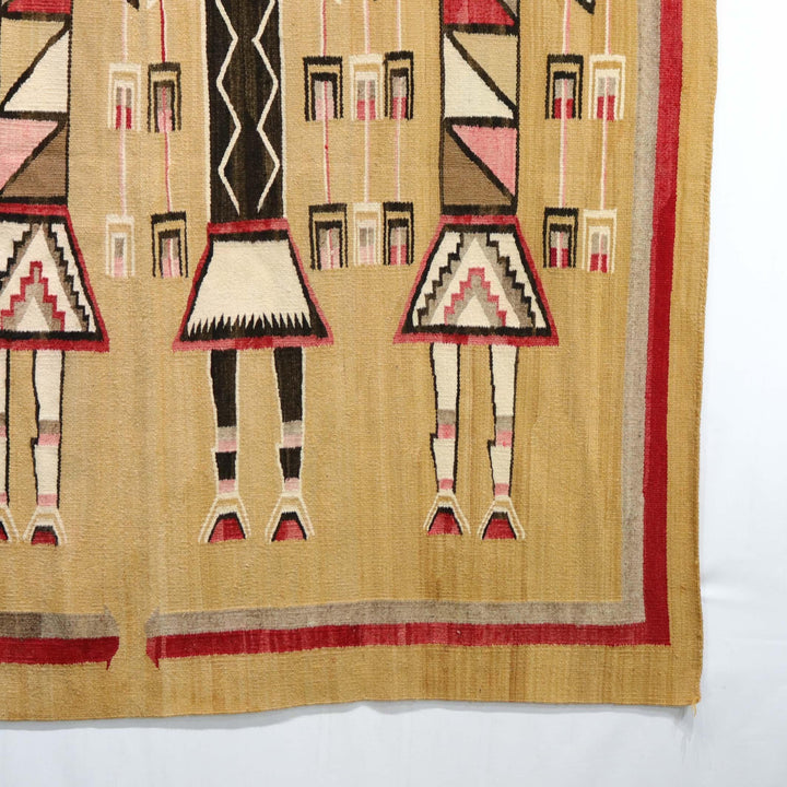 1930s Sandpainting Rug by Vintage Collection - Garland's