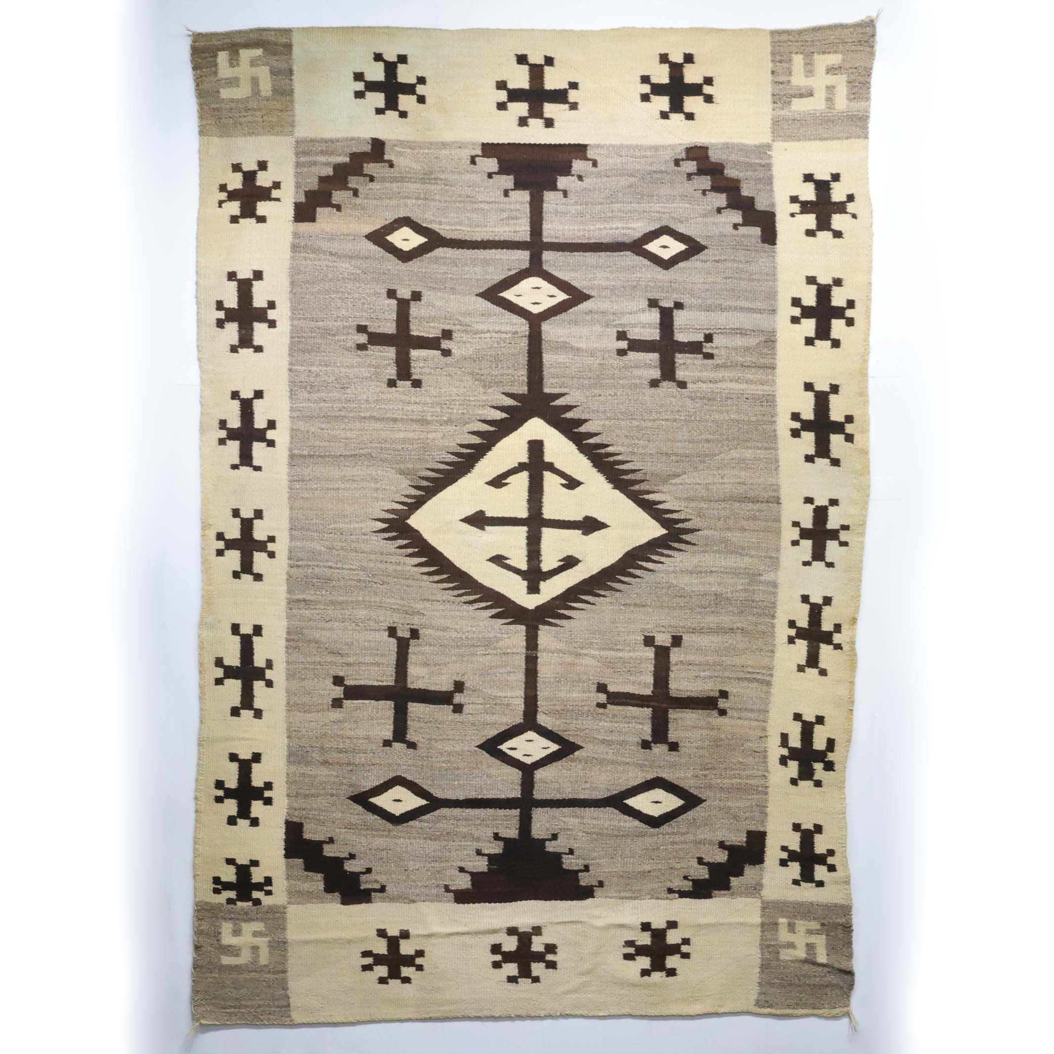 1920年代～ナバホラグNavajo Rug ネイティブ本物アリゾナインディアン 1920年代～ナバホラグNavajo Rug ネイティブ本物アリゾナ