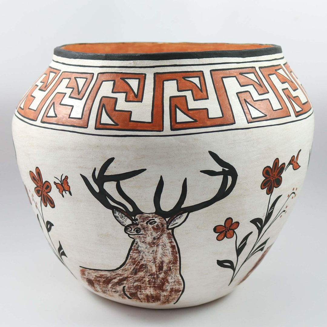 Acoma Deer Jar by Vicki Gould Estevan - Garland's
