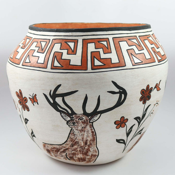Acoma Deer Jar by Vicki Gould Estevan - Garland's