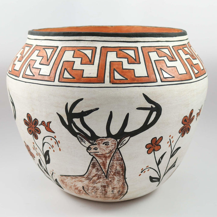 Acoma Deer Jar by Vicki Gould Estevan - Garland's