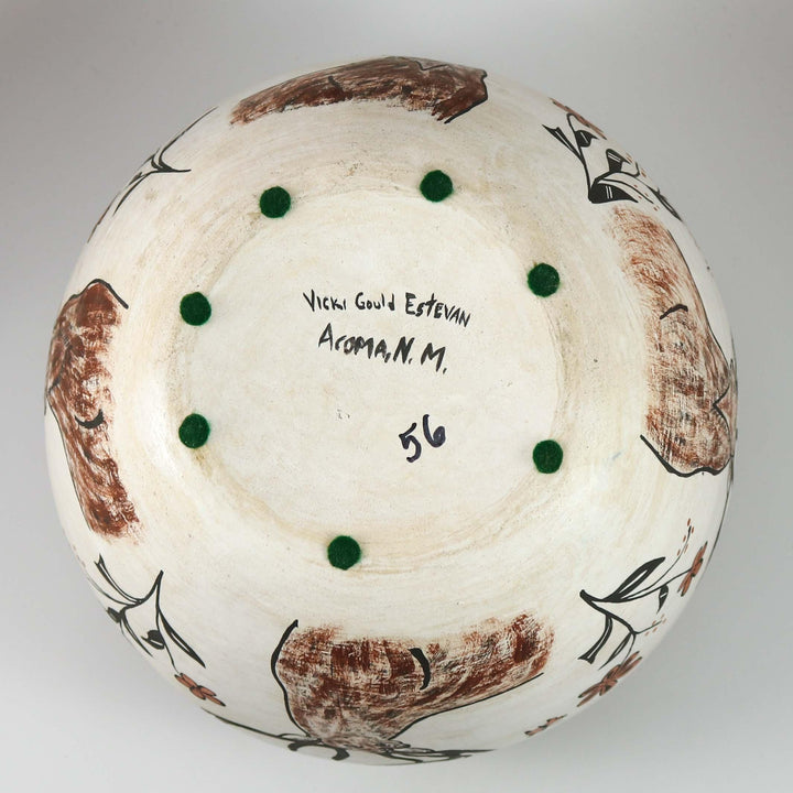 Acoma Deer Jar by Vicki Gould Estevan - Garland's