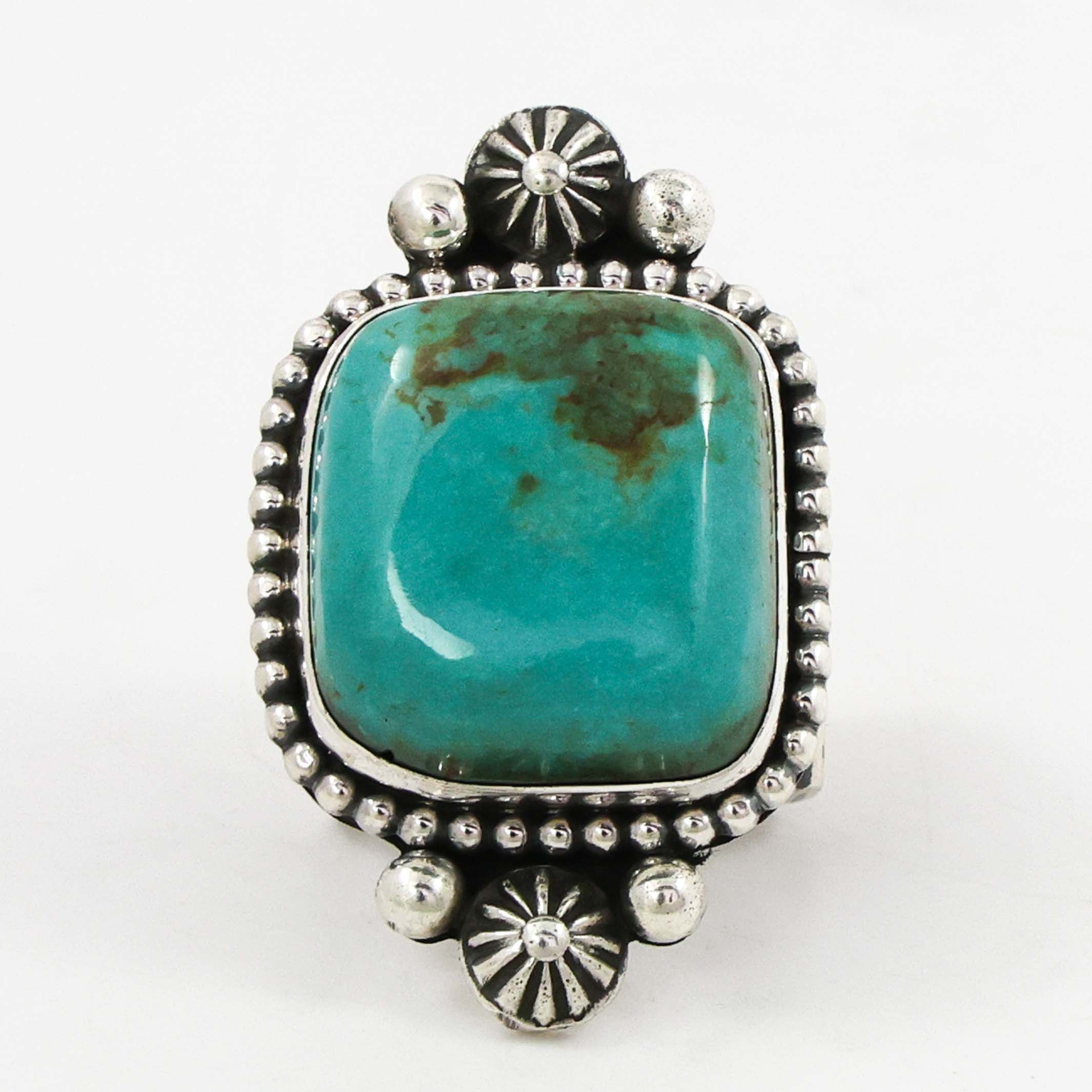 LFC Albert Jake ターコイズ リング Navajo Indian Jewelry FUNNY公式ストア ナバホ族 Albert Jake スタンプ