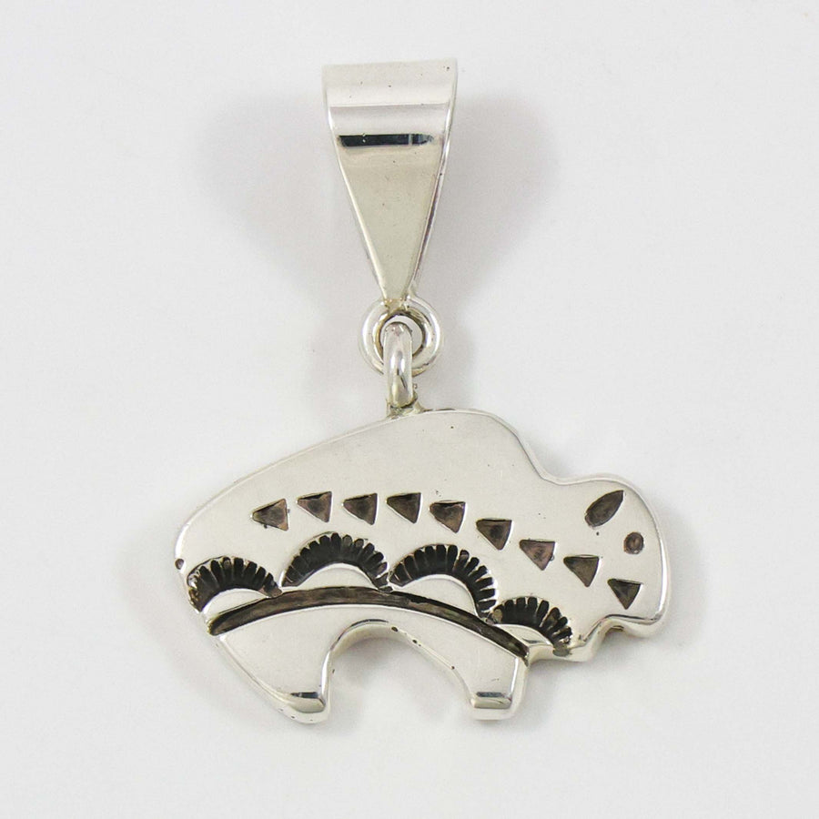 Bison Pendant by Norman Woody - Garland's