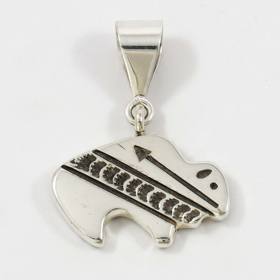 Bison Pendant by Norman Woody - Garland's