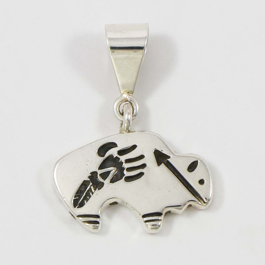 Bison Pendant by Norman Woody - Garland's