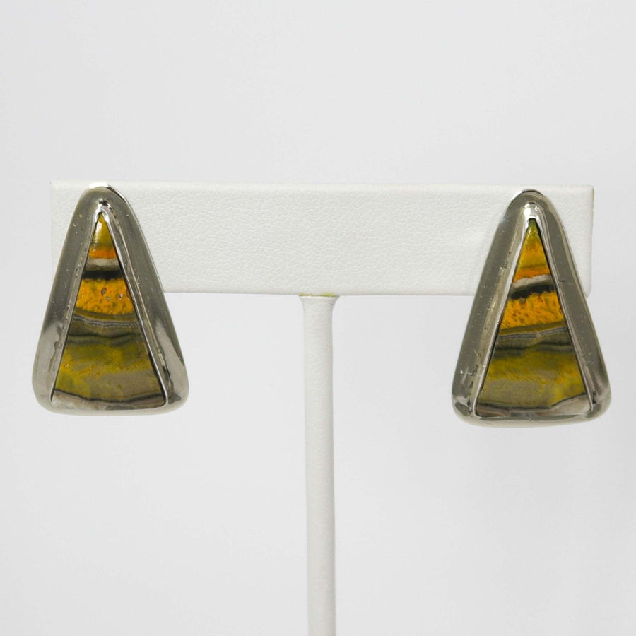 Bumblebee Jasper Earrings by Marie Jackson - Garland's