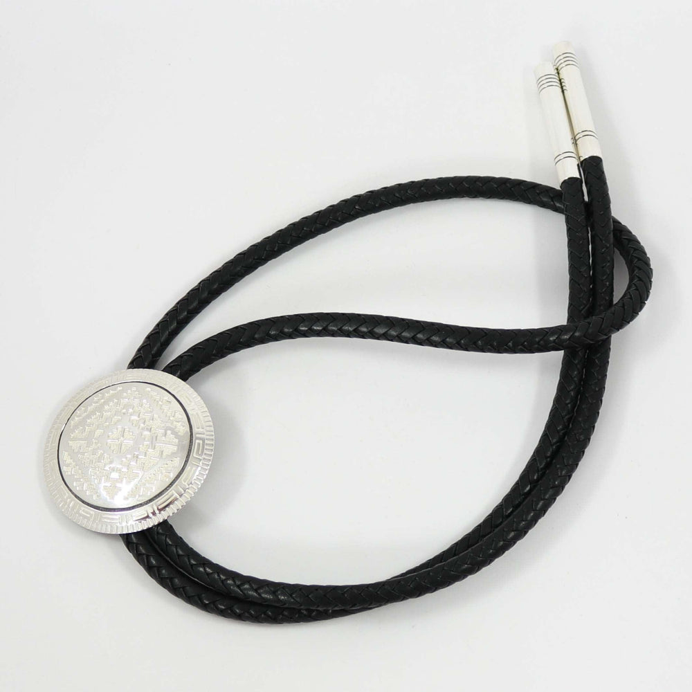 Burntwater Bola Tie by Robert Taylor - Garland's