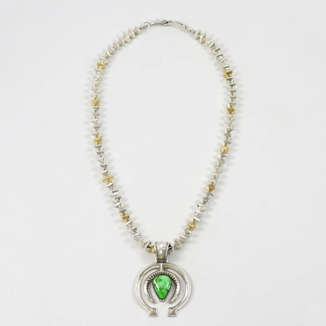 Carico Lake Turquoise Naja Necklace by Trent Lee-Anderson - Garland's