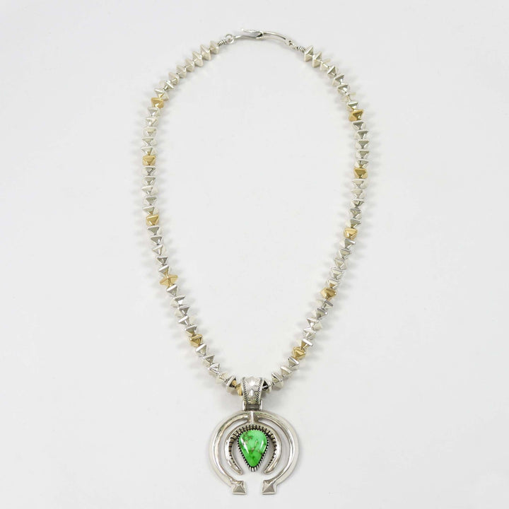 Carico Lake Turquoise Naja Necklace by Trent Lee-Anderson - Garland's