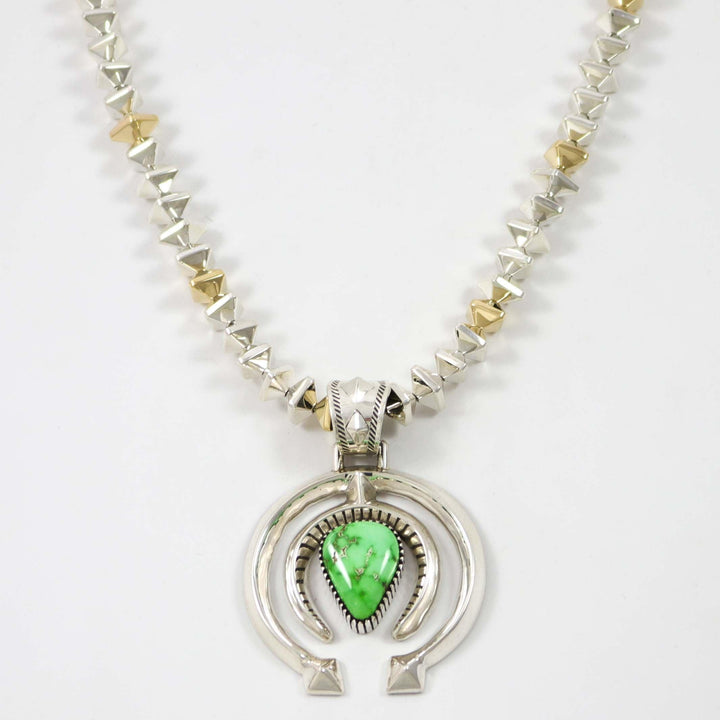 Carico Lake Turquoise Naja Necklace by Trent Lee-Anderson - Garland's