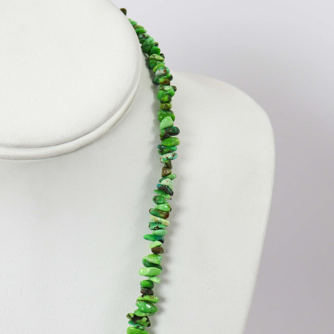 Carico Lake Turquoise Necklace by Dean Sandoval Jr. - Garland's