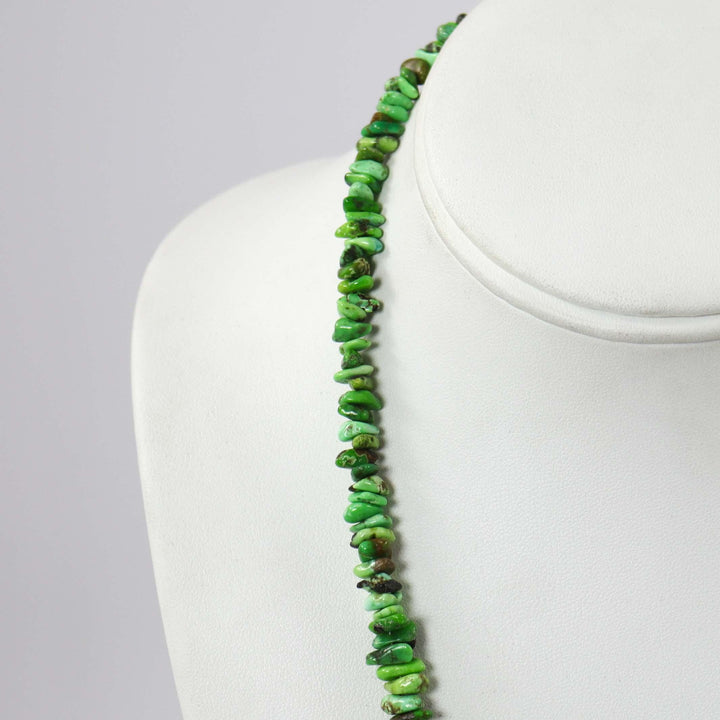 Carico Lake Turquoise Necklace by Dean Sandoval Jr. - Garland's
