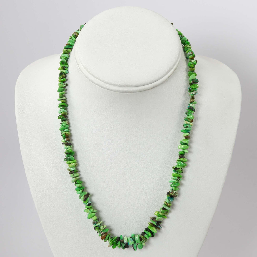 Carico Lake Turquoise Necklace by Dean Sandoval Jr. - Garland's