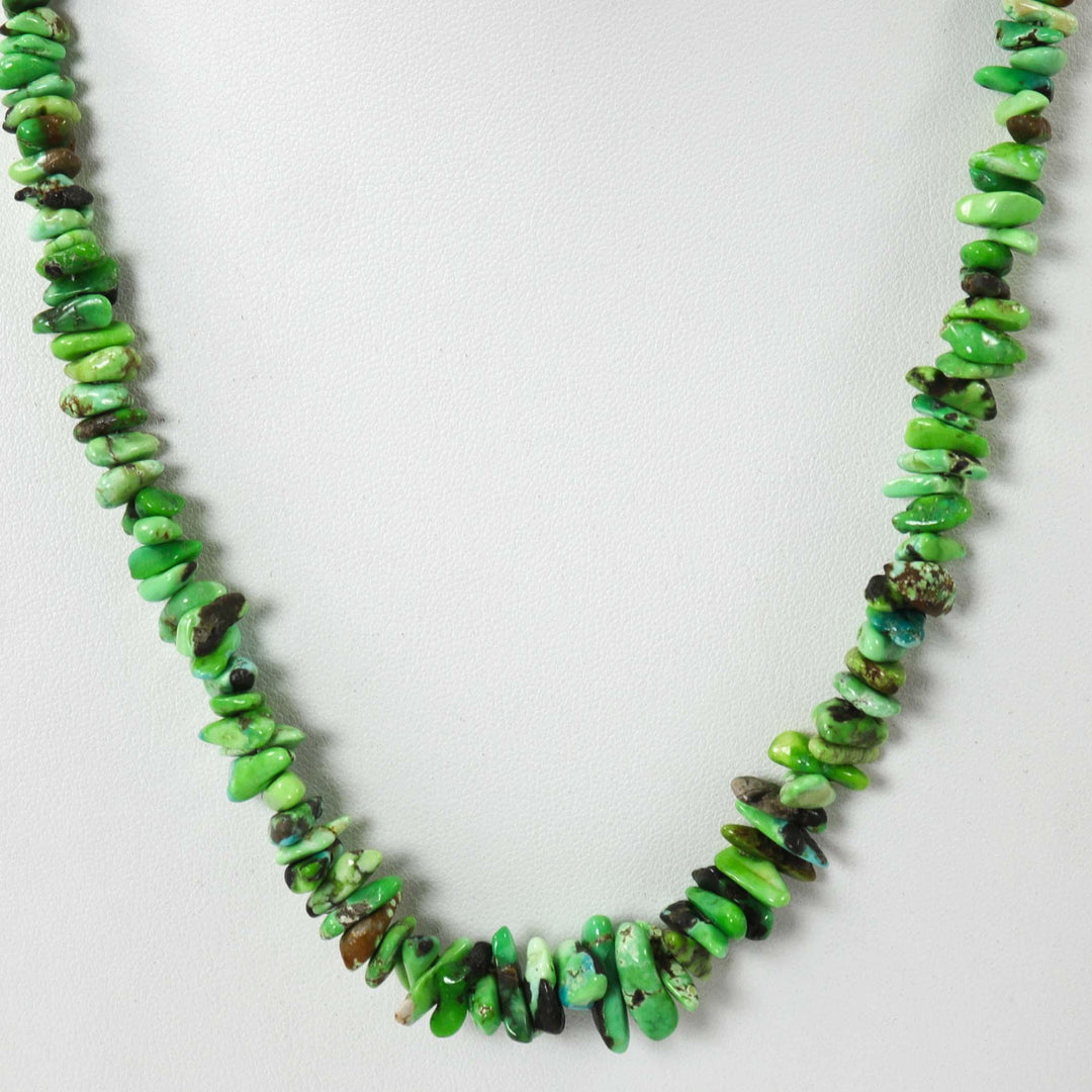 Carico Lake Turquoise Necklace by Dean Sandoval Jr. - Garland's