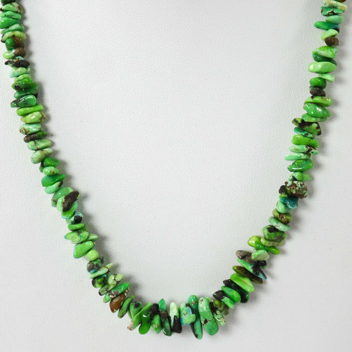 Carico Lake Turquoise Necklace by Dean Sandoval Jr. - Garland's