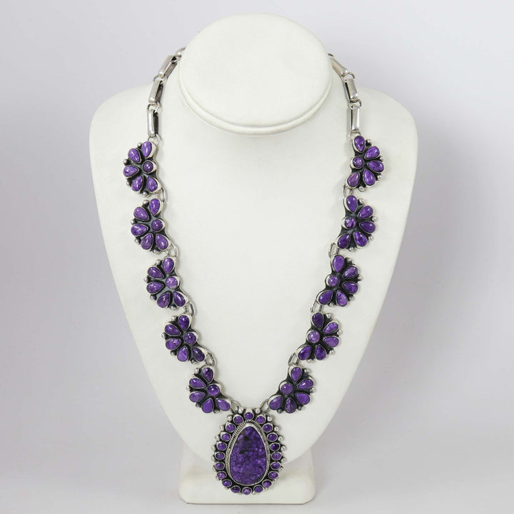 Charoite Necklace by David Lister - Garland's