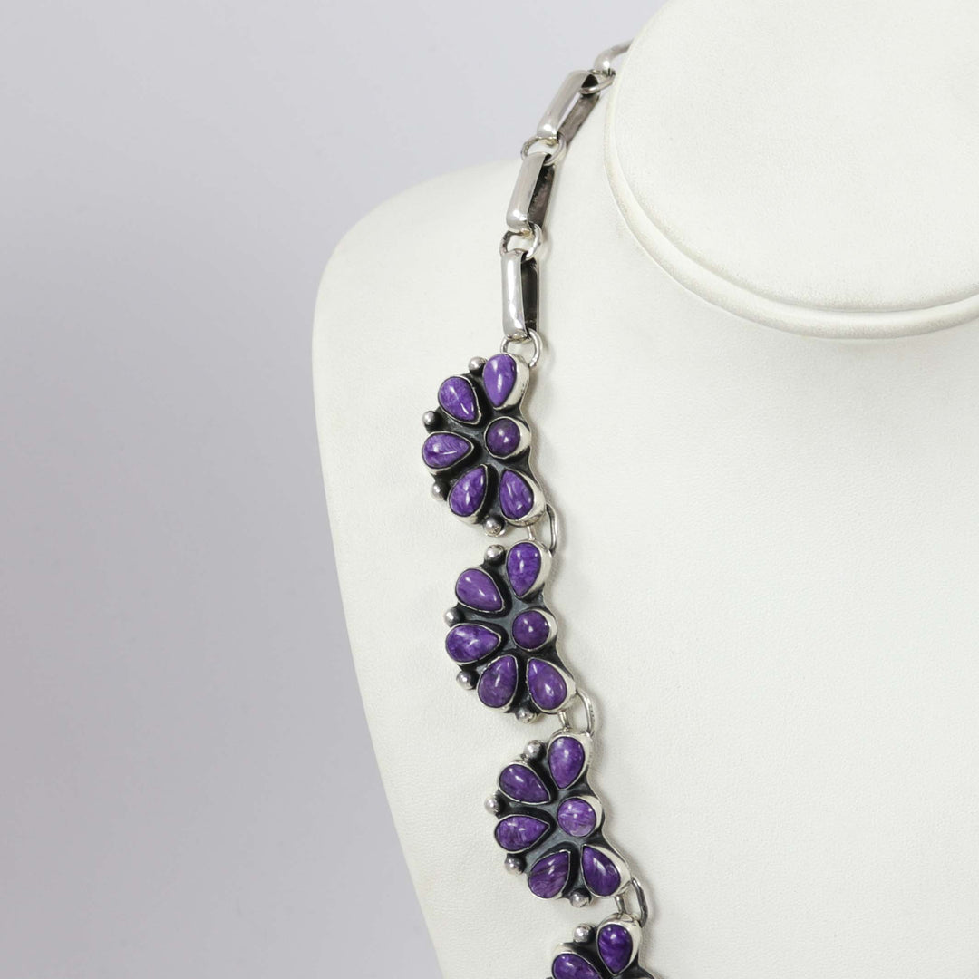 Charoite Necklace by David Lister - Garland's