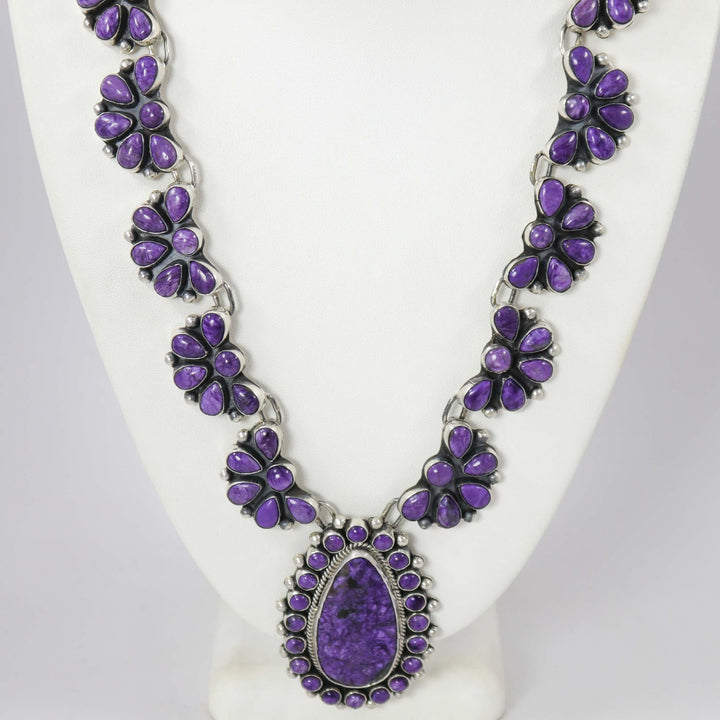 Charoite Necklace by David Lister - Garland's