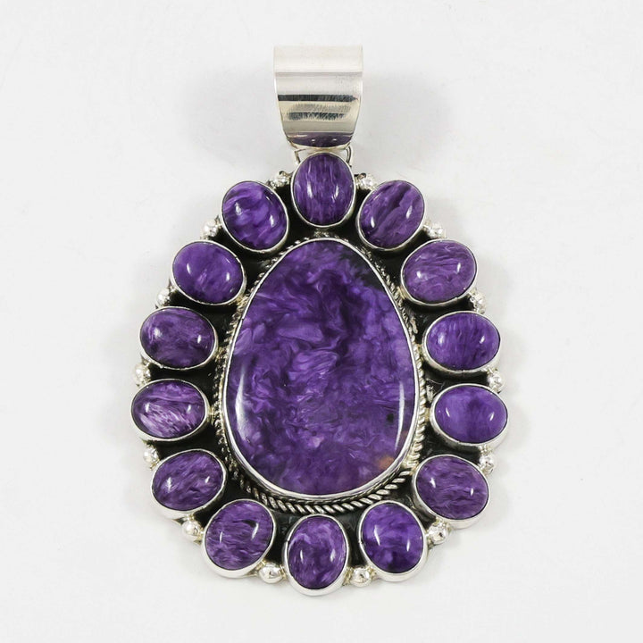 Charoite Pendant by Clarissa and Vernon Hale - Garland's