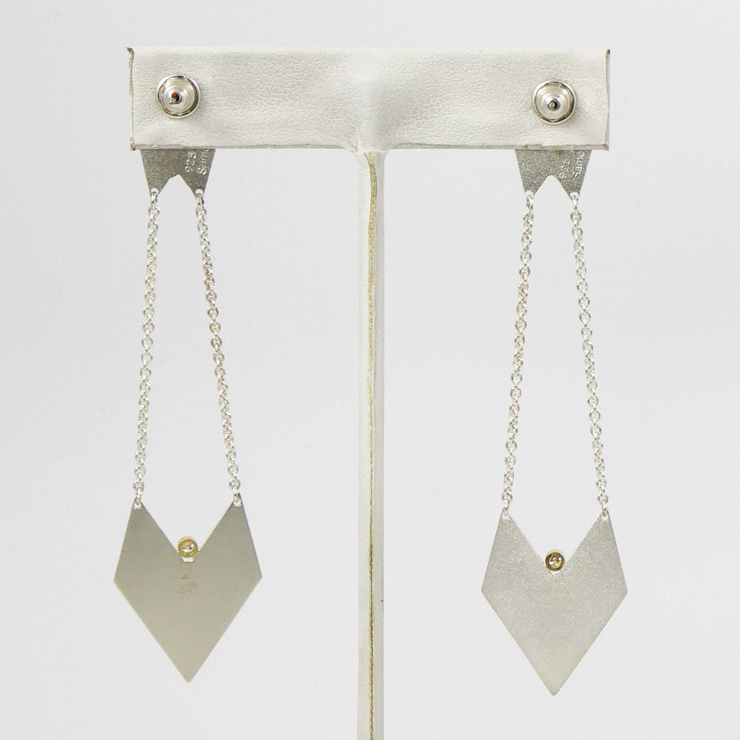 Chevron Earrings by Maria Samora - Garland's