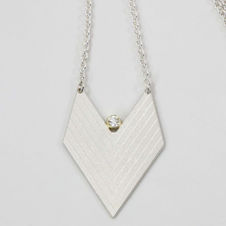Chevron Necklace by Maria Samora - Garland's