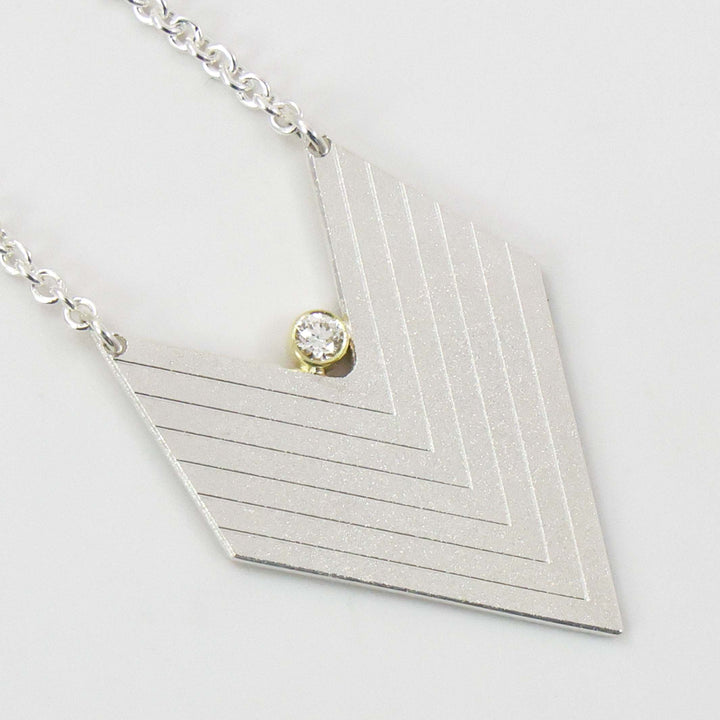 Chevron Necklace by Maria Samora - Garland's