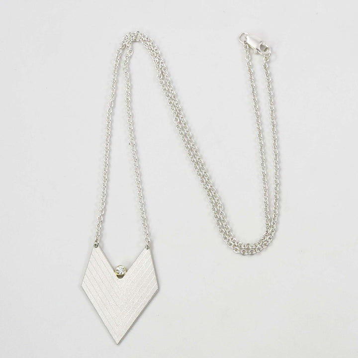 Chevron Necklace by Maria Samora - Garland's