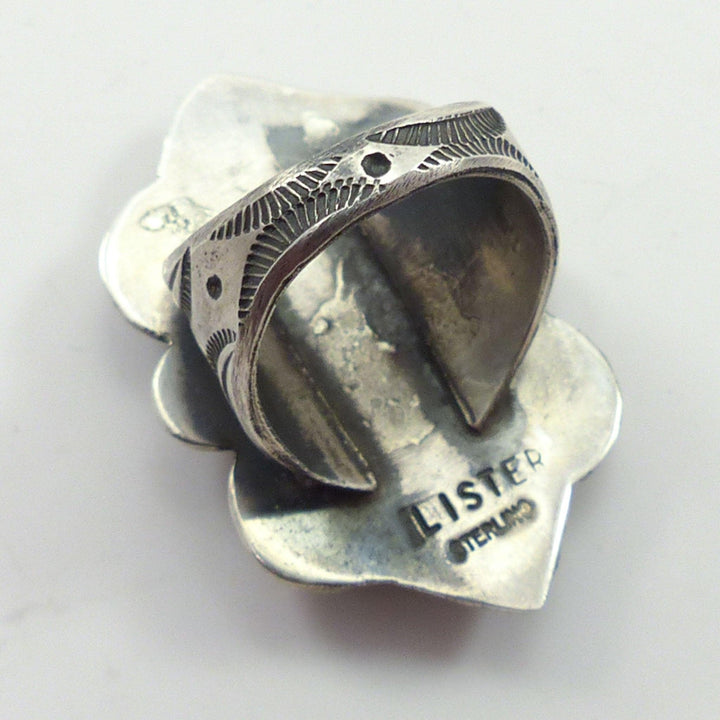 Chinese Turquoise Ring by David and Alice Lister - Garland's