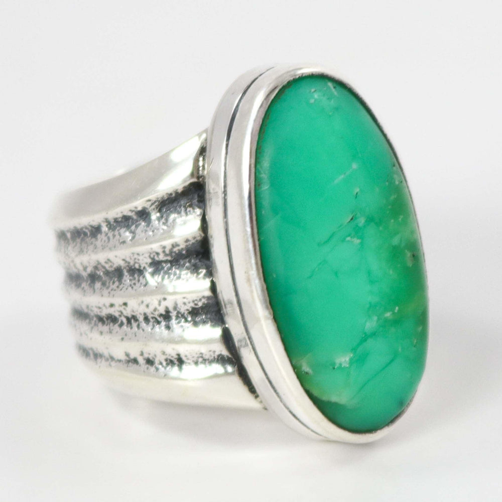 Chrysoprase Ring by Noah Pfeffer - Garland's