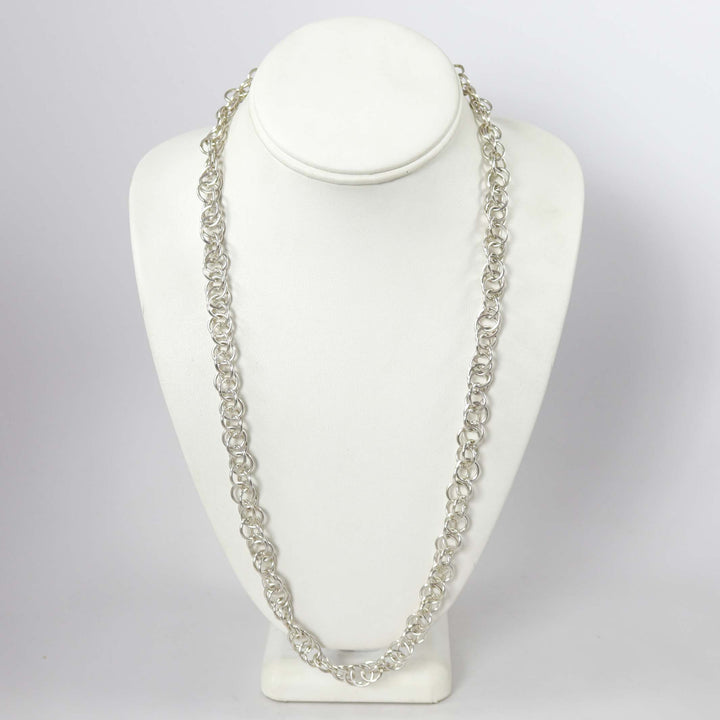 Circular Chain Necklace by Carlo Lonjose - Garland's